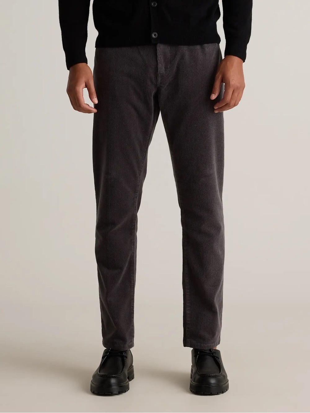 Quince • Organic Stretch Corduroy 5-Pocket Pants Dark Coal